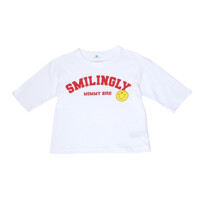 [마미버드] 미소 7부 티셔츠 (2color)