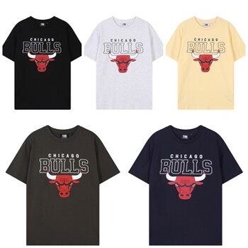NBA CHI 팀 로고 빅 아트웍 티셔츠(N242TS911P)