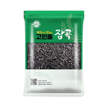 고인돌잡곡 국내산 검정쌀 깐찰흑미 3kg