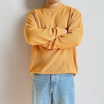 [VY] 남자 간절기 쫀쫀 스웨터 니트_T3297