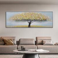 재물운 풍수지리 와이드 그림액자C(120cm)