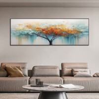 재물운 풍수지리 와이드 그림액자E(135cm)