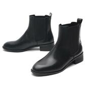 [카렌화이트]Warm Chelsea Boots_K089RF_3cm_첼시부츠 