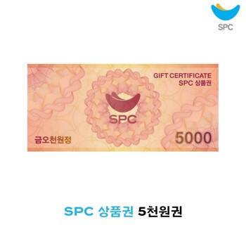 SPC상품권 통합 5천원권