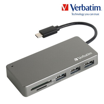 버바팀 USB 3.1 C타입 OTG 카드리더기 + 허브 맥북 노트북