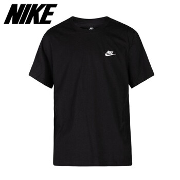 나이키 남성 반팔 스포츠웨어 클럽 티셔츠 블랙 AR4997-013
