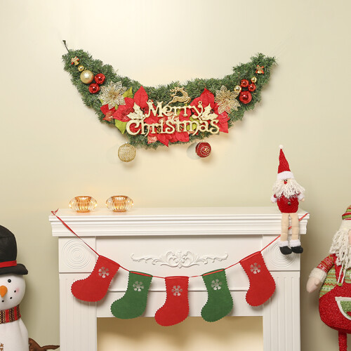 [굿즈트리]120cm 스토리 크리스마스 가렌드성탄절 벽장식 트리