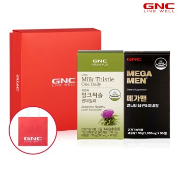 [GNC] 남성건강 플러스 알파 세트(메가맨+밀크씨슬)