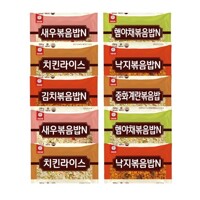 천일식품 인기볶음밥 250g 10봉 골라담기 (8종 맛선택/무료배송)  