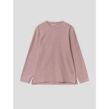 [갤럭시 라이프스타일] [CARDINAL] 핑크 솔리드 라운드넥 티셔츠 (GC1841C02X)