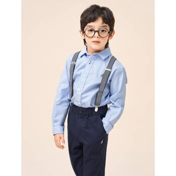 [BEANPOLE KIDS] 블루 에센셜 옥스포드 셔츠 (BI2164U01P)