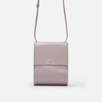 [로서울]Pochette crossbody bag Wrinkled Pink