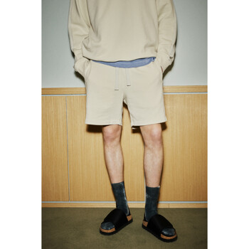 [CUSTOMELLOW] sadsmile zurry shorts (set-up)_CQPAM22411IVX