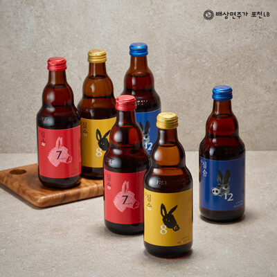 배상면주가 심술 스파클링 라이스와인 330ml x 6입