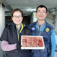 [더테이블]국내산홍어 1.5kg 약한삭힘