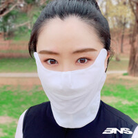 자외선차단 골프 마스크 얼굴햇빛가리개 남녀공용