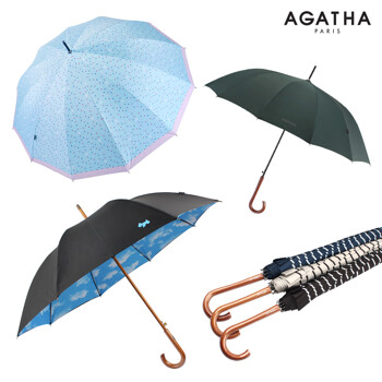 아가타 튼튼한 장우산 자동우산 7종