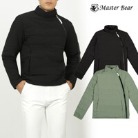 [MASTER BEAR] 마스터베어 사선지퍼 베이직 패딩점퍼 Model No_M2-2B016