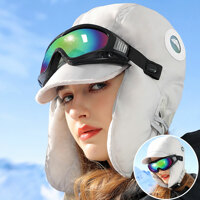 GOLOV.EJOY 레인보우 고글 패딩 레이업캡 DMZ88 방한 귀달이 모자 혹한기용 등산 스키 스노보드 겨울