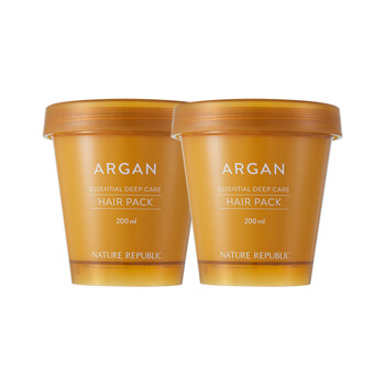 [네이처리퍼블릭] 1+1 아르간 에센셜 딥케어 헤어팩 200ml