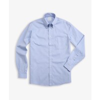 [브룩스브라더스] BB_밀라노 슬림핏 논 아이론 포플린 솔리드 드레스 셔츠 (블루) (78056546)