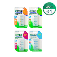 GUM 검 625 항균 치과 치간칫솔 리필(6p) 12개