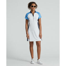 폴로 골프 여성 컬러블록 스트레치 저지 폴로 드레스(WMXGDRSN8E20016100)