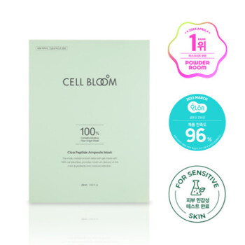 [CELL BLOOM] 셀블룸 시카 펩타이드 앰플 마스크 1BOX (23ml 5장)