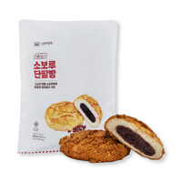 [신라명과] 오갓빵 소보루단팥빵 85g. 4개입X2봉 (냉동)
