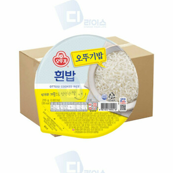 키밍 / 맛있는 오뚜기밥 흰밥 210g 24개 즉석밥 간편식 백미