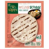 [새벽배송] CJ 더건강한 닭가슴살 직화 스테이크100g