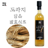 자연비초 도라지담은 발효식초 500ml 천연발효식초