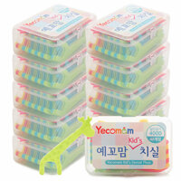 예꼬맘 유아 치실 하드케이스 40p x 10개 세트 (400p)