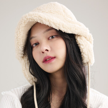 BAY-B 겨울 여성 뽀글이 양털 벙거지 모자 3color