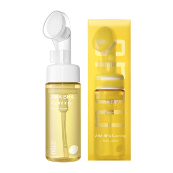 스노우 레몬 아하바하카밍 브러쉬 폼클렌징 150ml 각질 모공관리 블랙헤드 케어