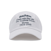 BAUHAUS WASHED BALL CAP (WHITE)