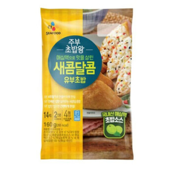 [새벽배송]CJ 백설 즉석초밥유부왕 160G