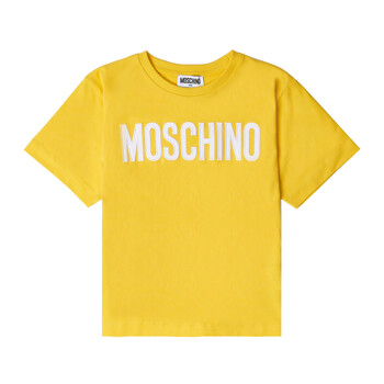 [라벨루쏘] [모스키노 키즈] H2M02TLBA00 51898 (10-14) 로고 엠브로이더리 티셔츠