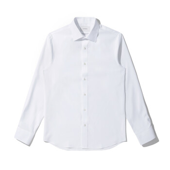 [CUSTOMELLOW] wide collar dress shirt (slim)_CWSAS24001WHX