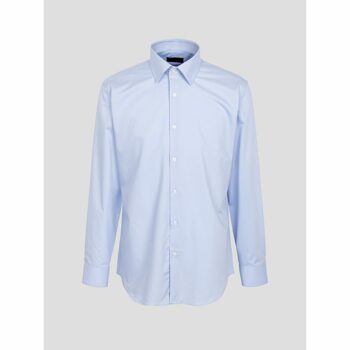 [ROGATIS] [Online Exclusive] 스트레치 레귤러 핏 드레스 셔츠  스카이 블루 (MA4164AR1Q)