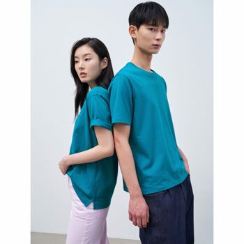[빈폴] [Essential] 남녀공용 수피마 코튼 라운드넥 티셔츠  애플그린 (BC4242E02K)