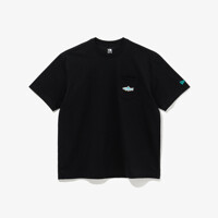 [뉴에라][공용]아웃도어 피싱 클럽 티셔츠 블랙(14179060)