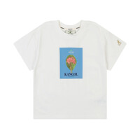 [캉골키즈]NYBG 보타니컬 그래픽 티셔츠  QB 0420 오프 화이트