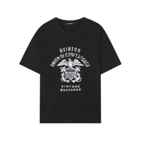 [버커루]남성 20수 싱글 스탠다드핏 빈티지 아트웍 반팔 티셔츠 (B242TS040P)