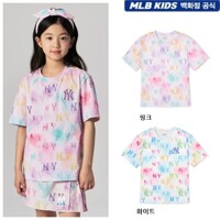 [MLB 키즈] 워터 모노그림 전판 티셔츠 7ATSM0443