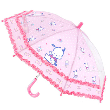 포차코 디저트 이중프릴 40 우산-핑크