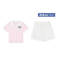 [MLB키즈]그린플레이 피케 티셔츠세트PQE01/SME01-50PKL