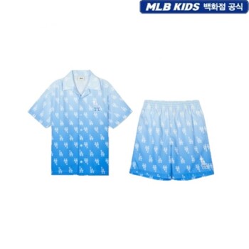 [MLB 키즈] 그라데이션 셔츠 세트 7AWSM0243,SMM0243