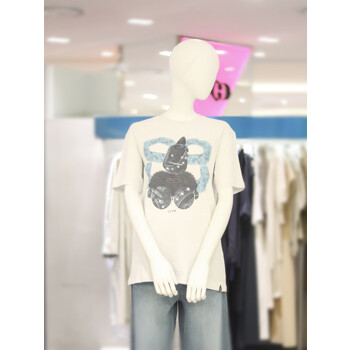 [SJYP]PW2E7TTOT25W 프리핏 디노 티셔츠