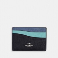 (해외) 코치 COACH CU136 cpn 여자 남자 지갑 Wave 카드 케이스 지갑